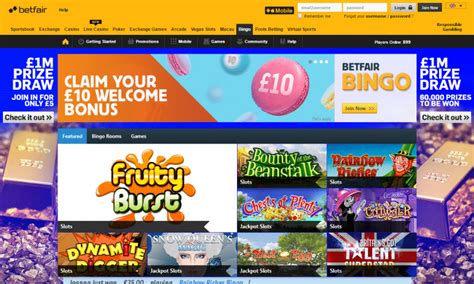 free bingo code betfair - betfair bingo login